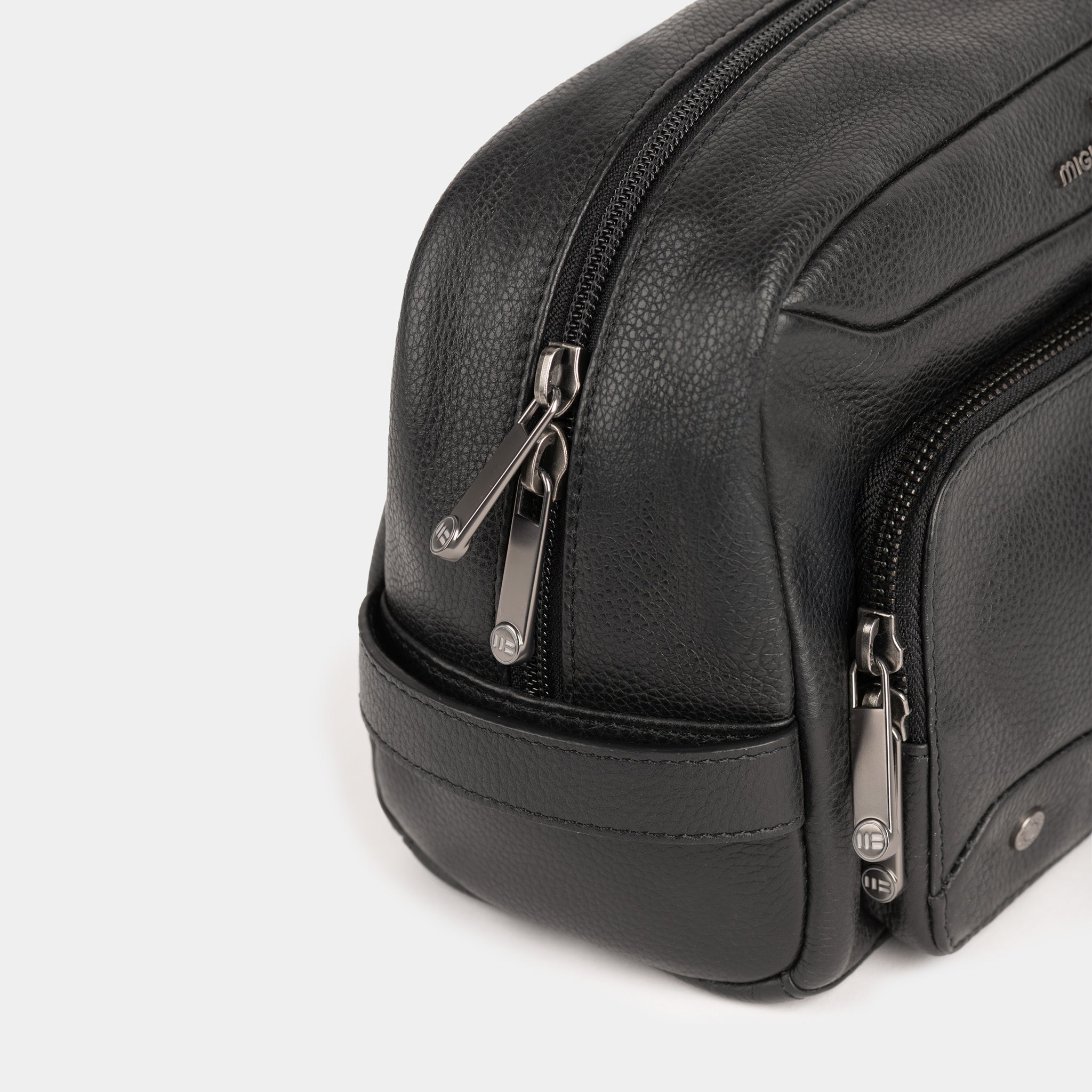 Miguel Bellido Neceser de hombre Venecia beauty case in pelle bovina
