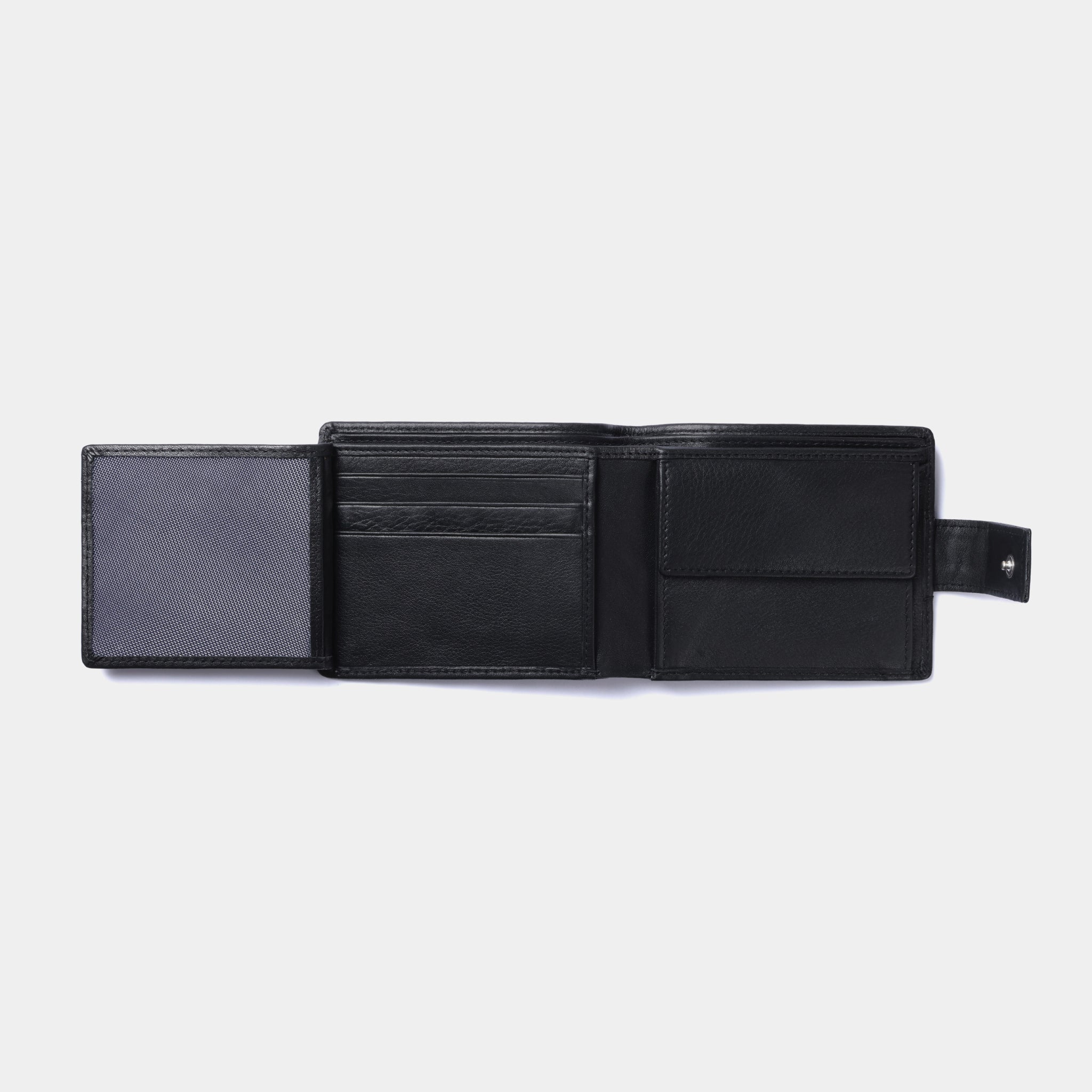 Miguel Bellido Carteras portafoglio con portamonete nero RFID