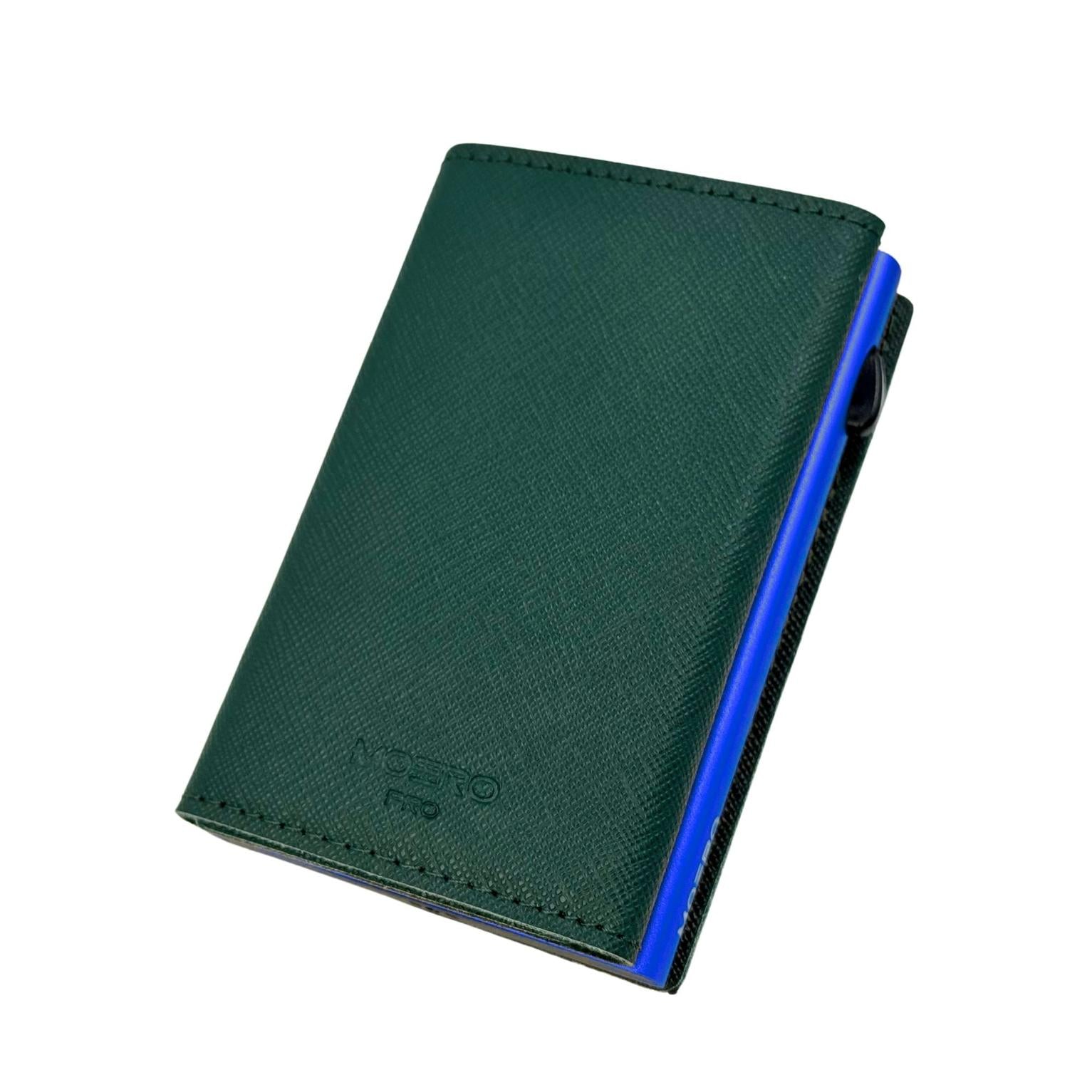 Moero Linea PRO PRO Saffiano portafoglio verde foresta RFID