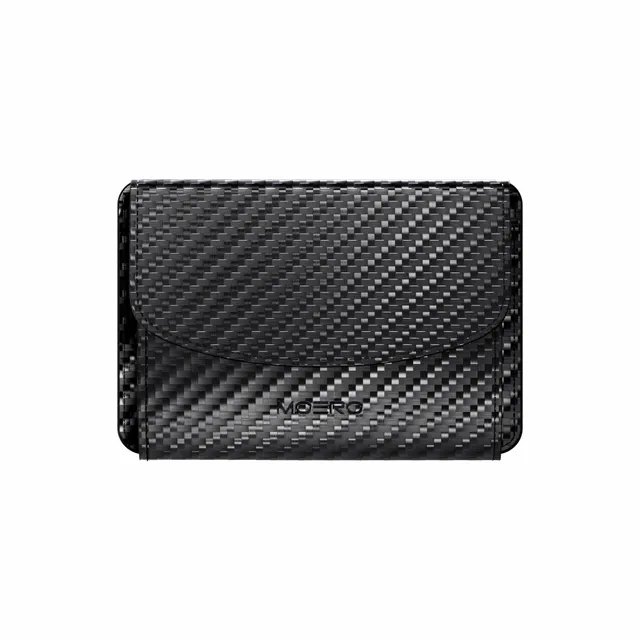 Moero Accessori MagSafe Pocket Coins x M2 portamonete Carbon Black per M2