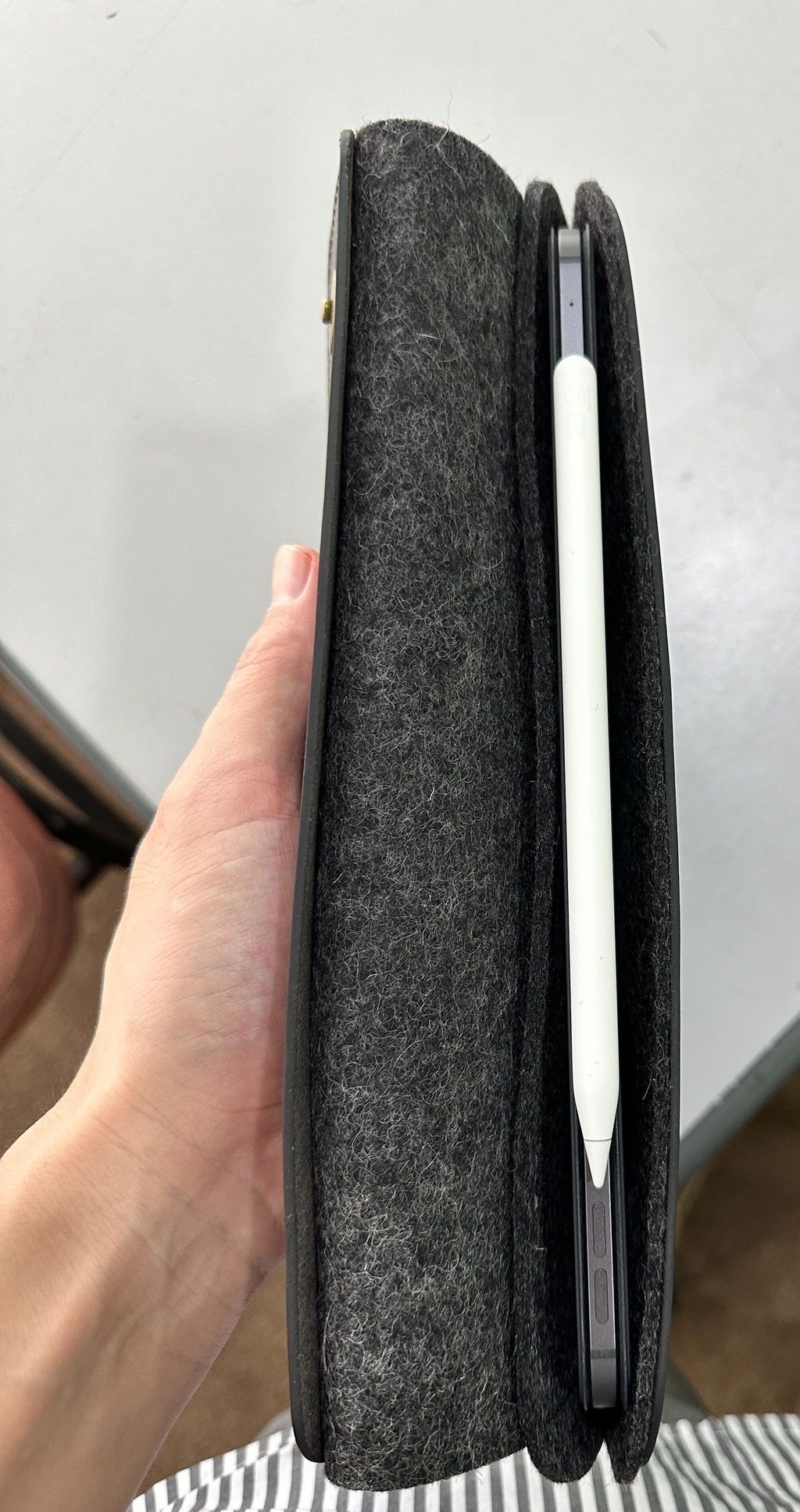 Crazy Horse Craft iPad and Kindle Cases custodia iPad Stone Grey in pelle