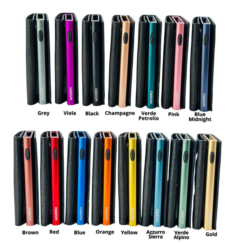 Moero Linea PRO PRO Zip Saffiano portafoglio nero RFID