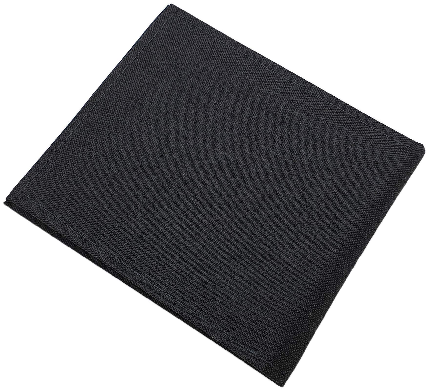 myledershop Herren Geldbörsen portafoglio orizzontale nero RFID NFC
