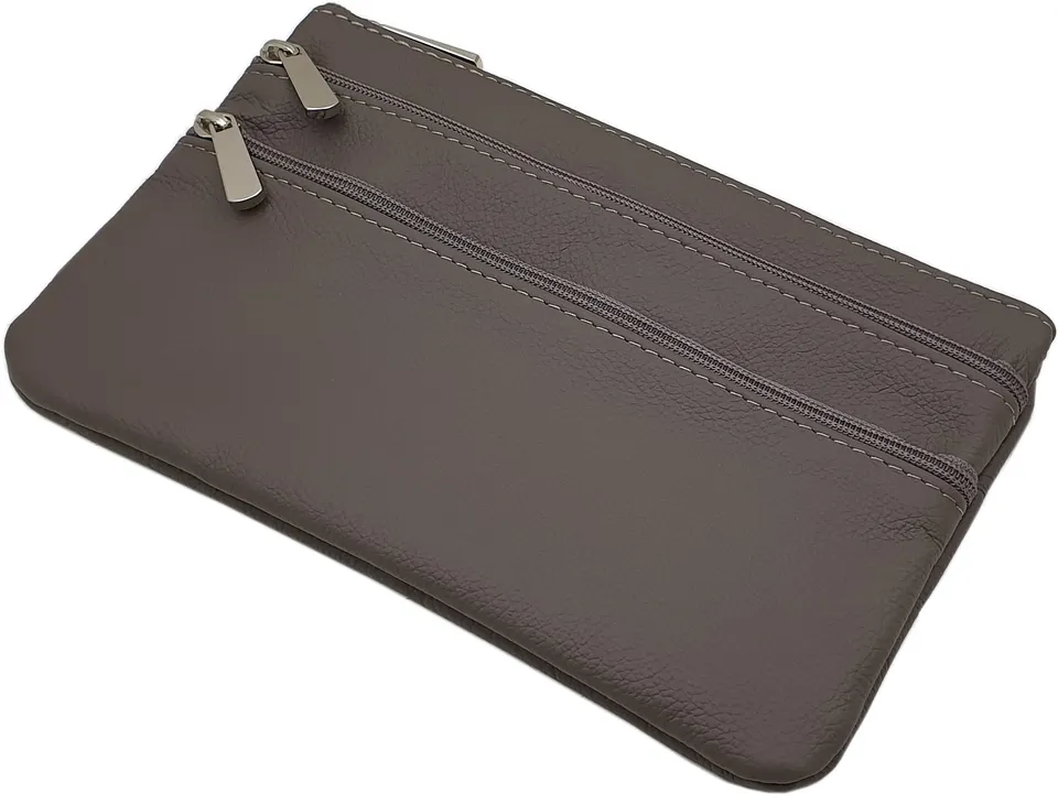 myledershop Banktaschen borsa grande in pelle bovina con tre scomparti