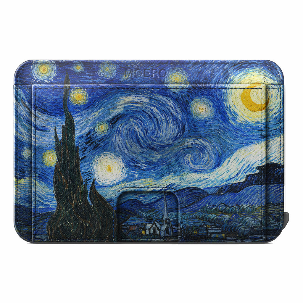 Moero Edizioni Speciali M2 Pro Notte Stellata portafoglio MagSafe