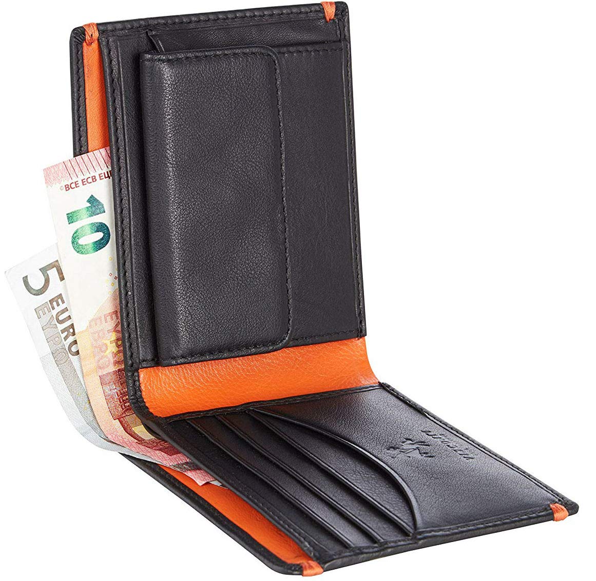 Visconti Hunters Wallets portafoglio uomo vera pelle Tap'n'Go RFID con portamonete