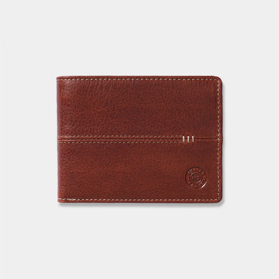 Miguel Bellido Carteras Cartera Bristol con monedero en piel de vacuno portafoglio con portamonete RFID