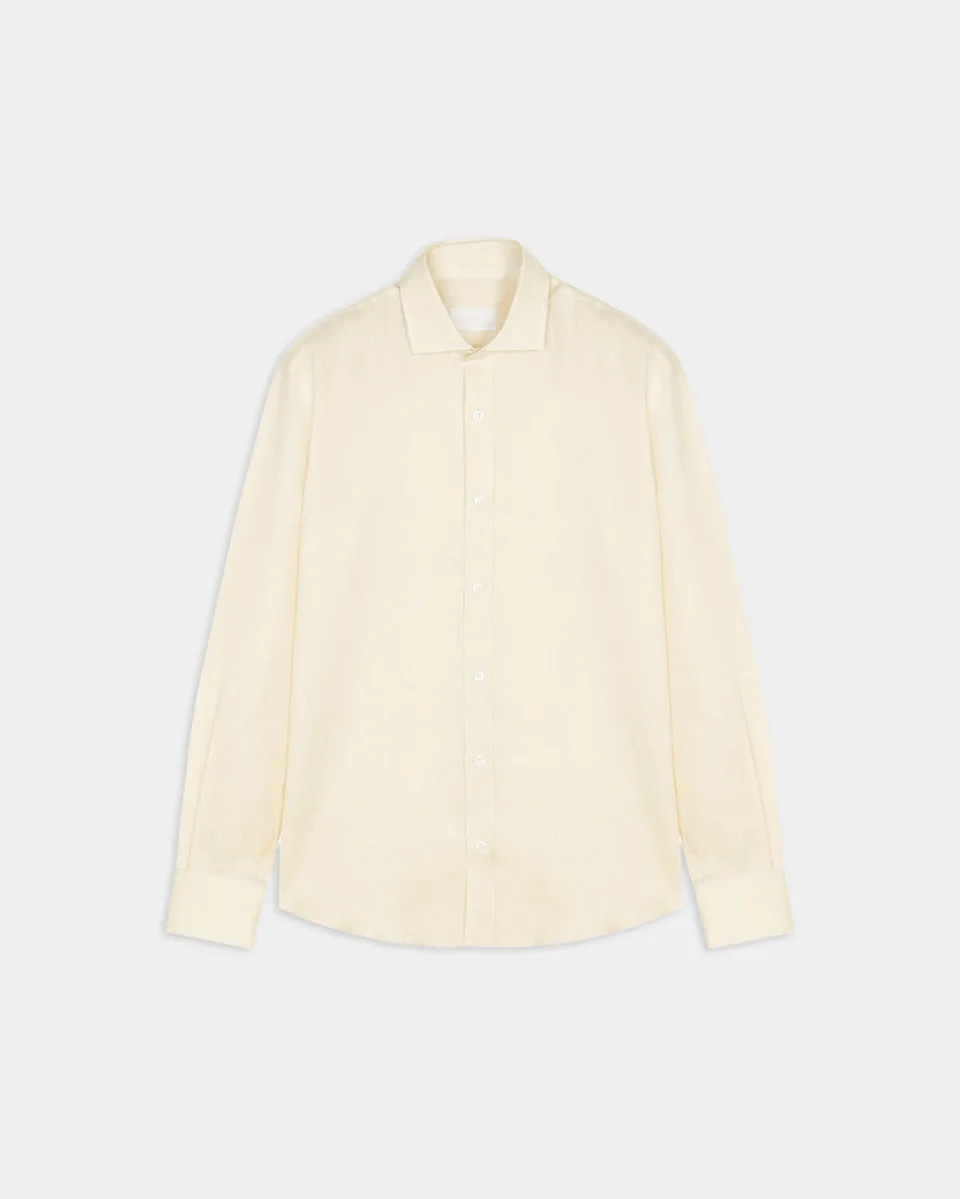 Miguel Bellido Camisas Camisa casual de lino 2