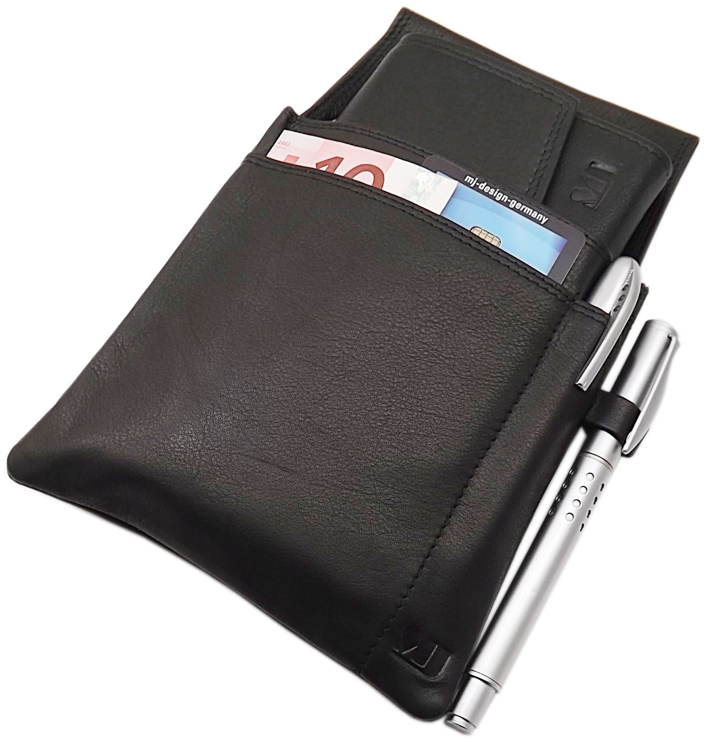 myledershop Kellnerbörsen MJ-Design-Germany fondina cameriere nera