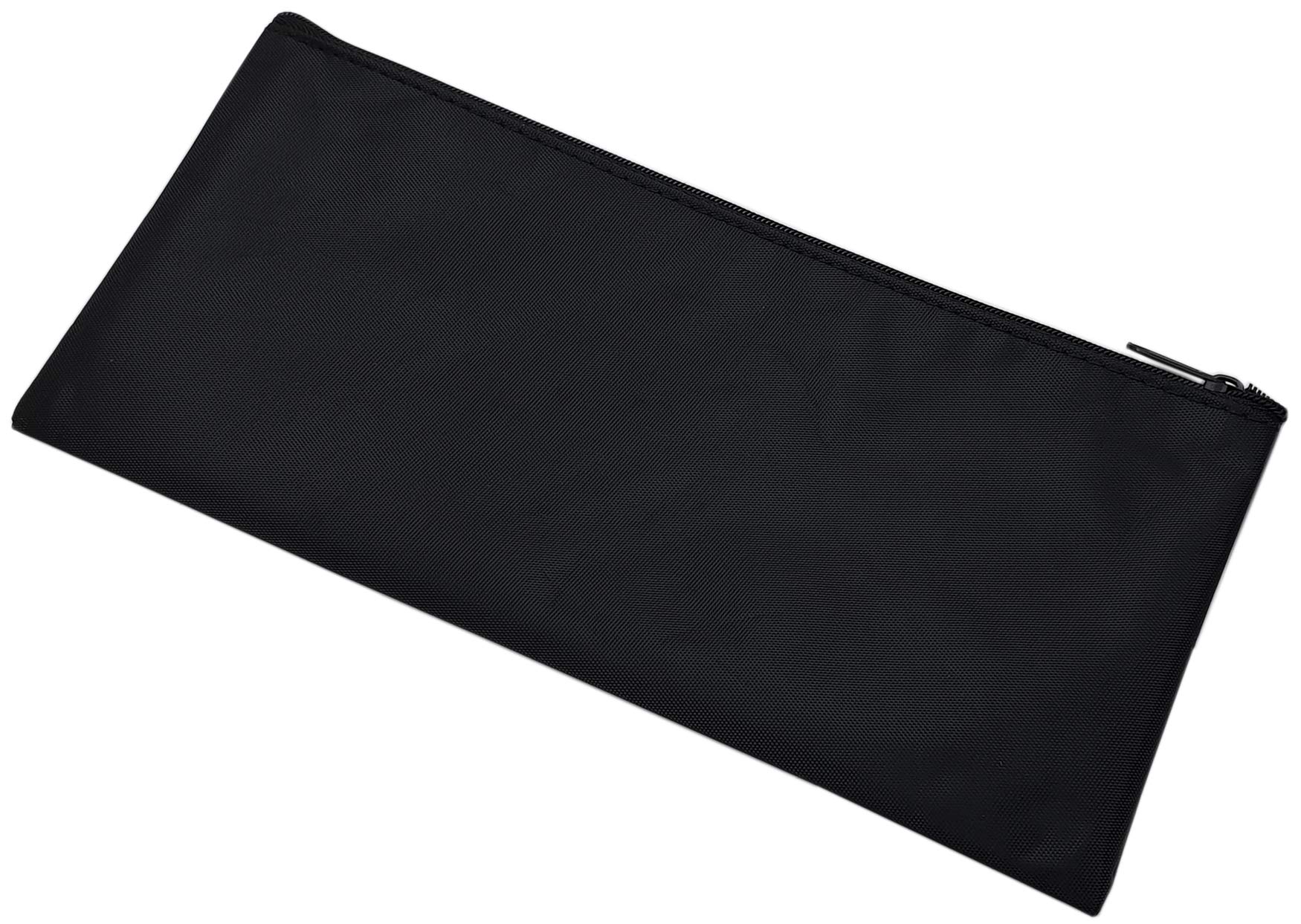 myledershop Banktaschen portafoglio per banca marsupio nero in poliestere