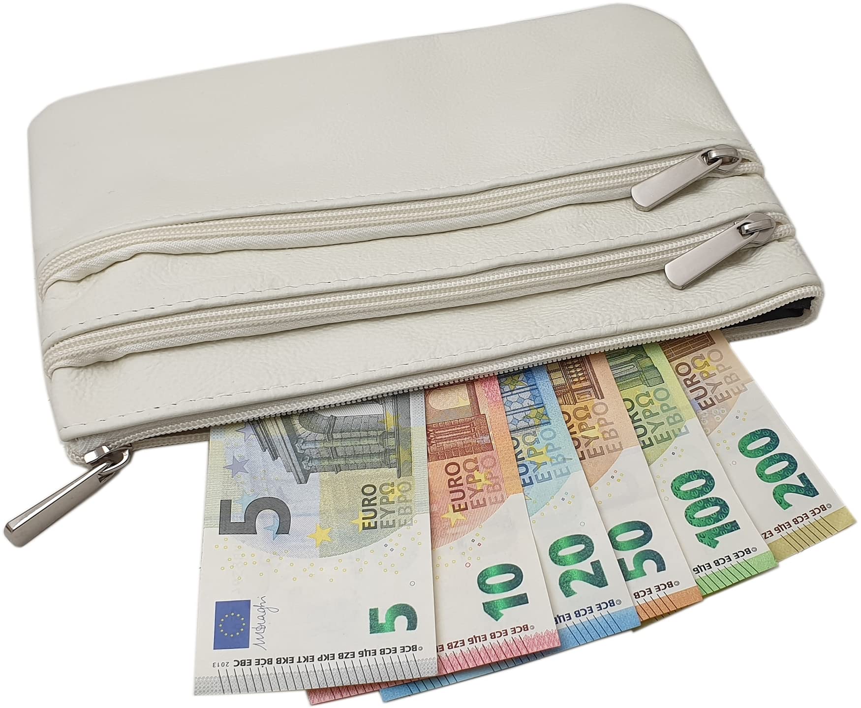 myledershop Banktaschen borsa grande in pelle bovina con tre scomparti