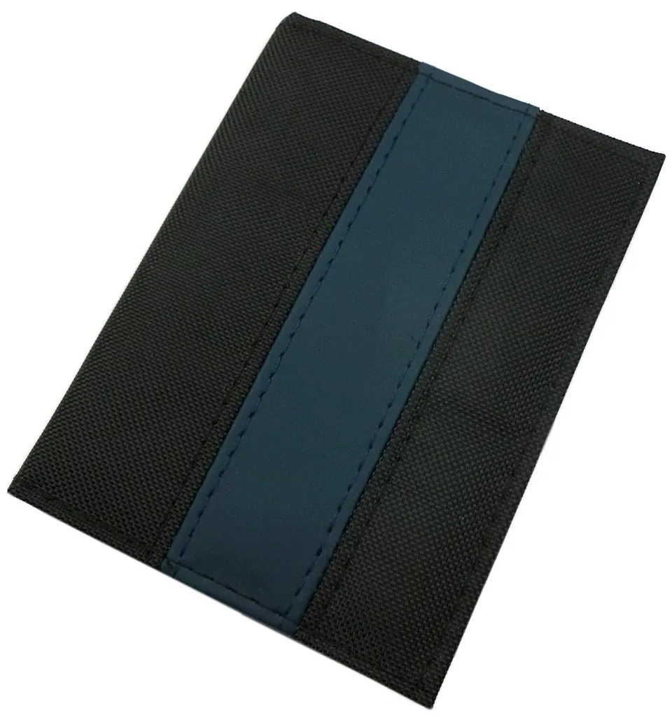 myledershop Karten- und Ausweisetuis porta documenti 6 scomparti similpelle nylon