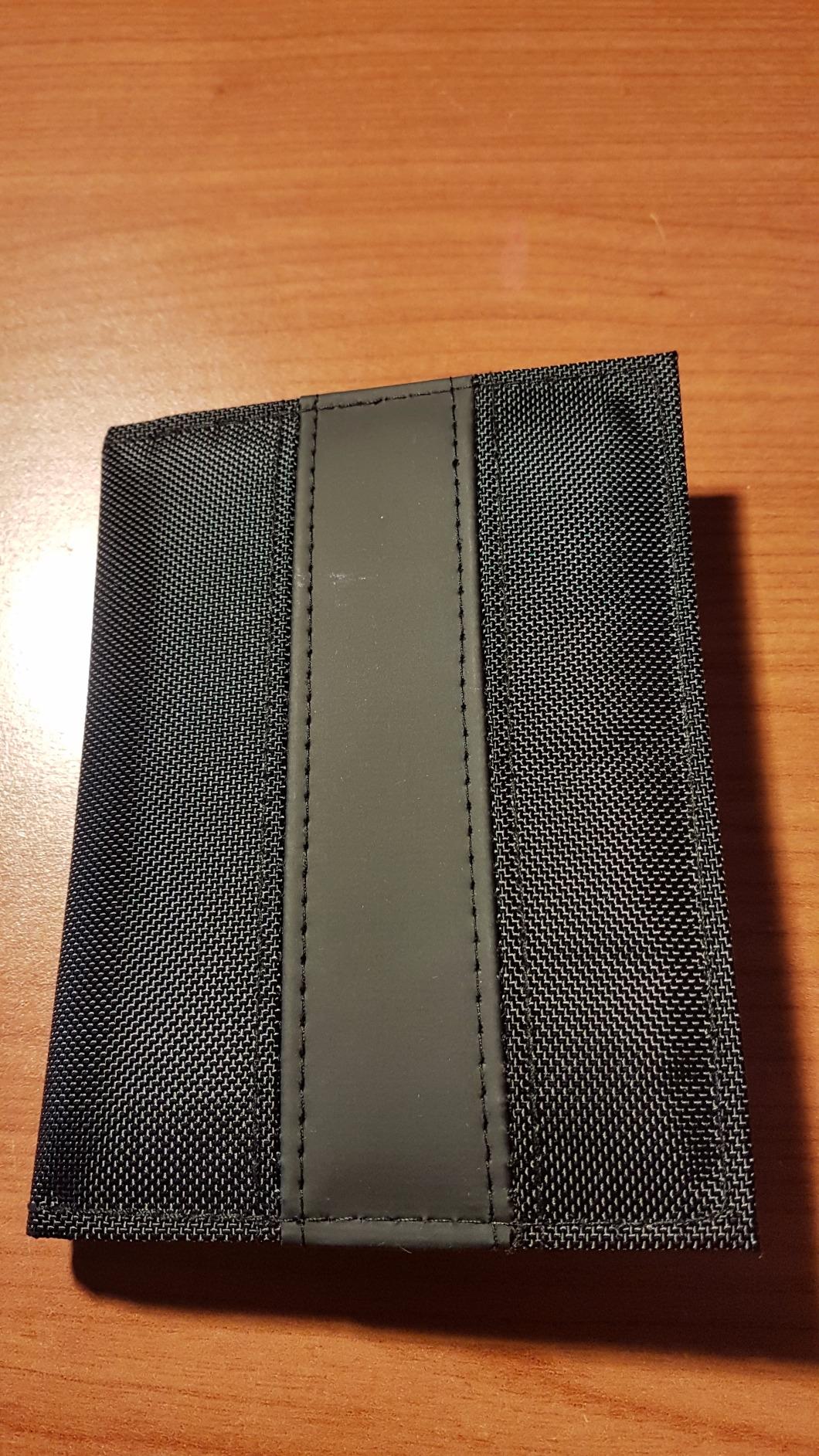myledershop Karten- und Ausweisetuis porta documenti 6 scomparti nylon similpelle