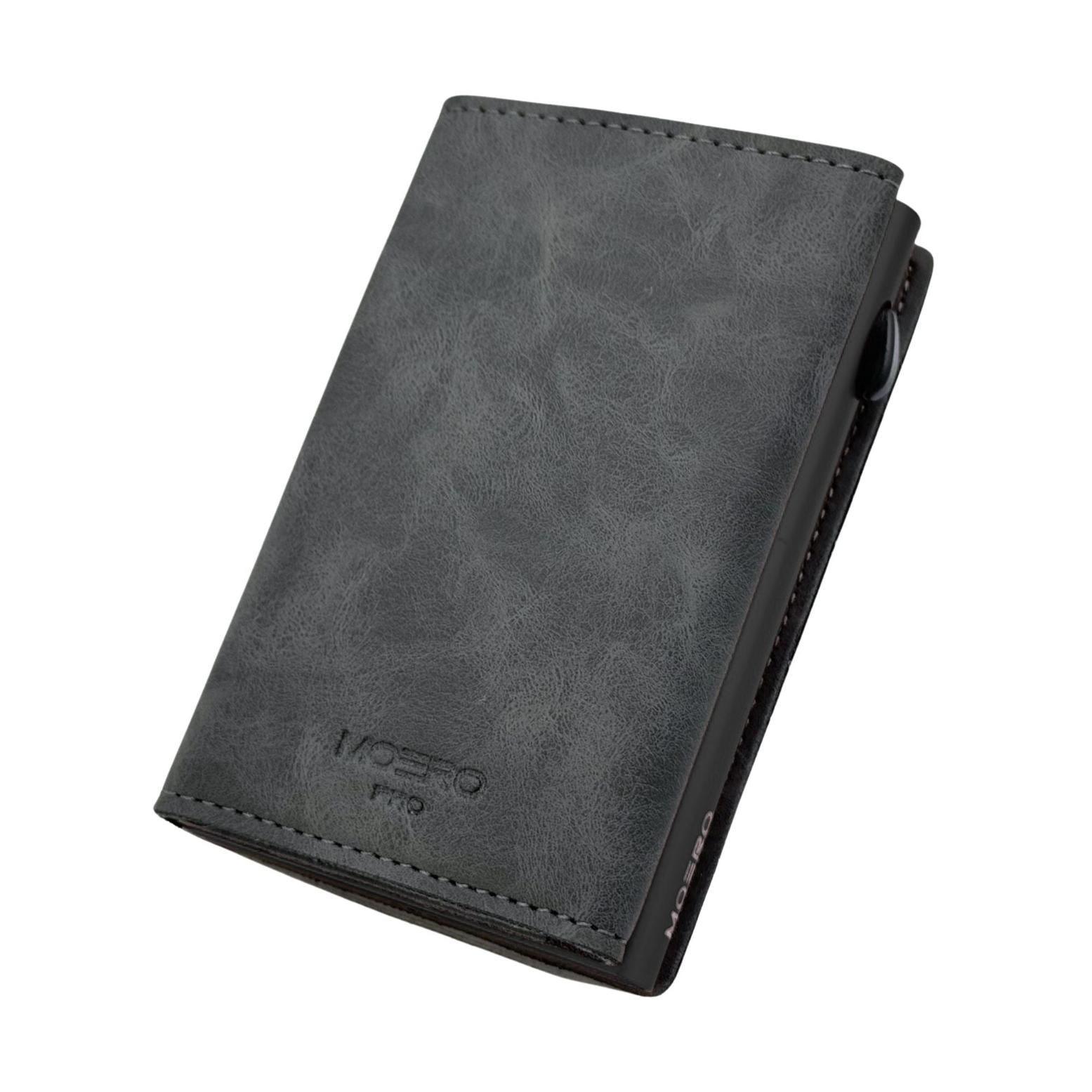 Moero Linea PRO PRO Zip portafoglio Grigio RFID con portamonete