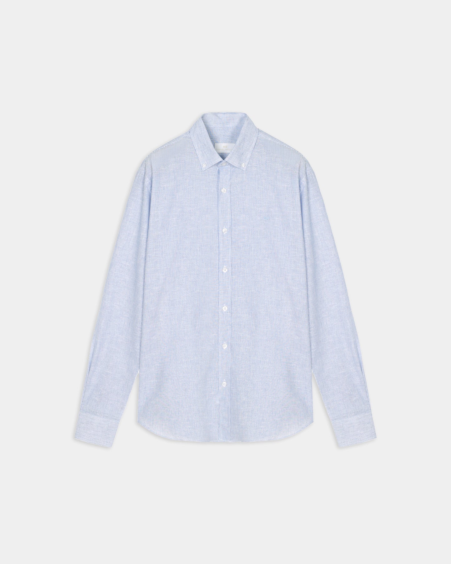 Miguel Bellido Camisas Camicia casual stampata in lino e cotone