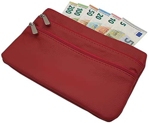 myledershop Banktaschen borsa grande in pelle bovina con tre scomparti
