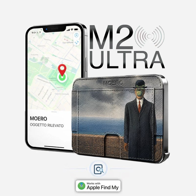 Moero Edizioni Speciali M2 Ultra Il figlio dell'uomo portafoglio MagSafe RFID