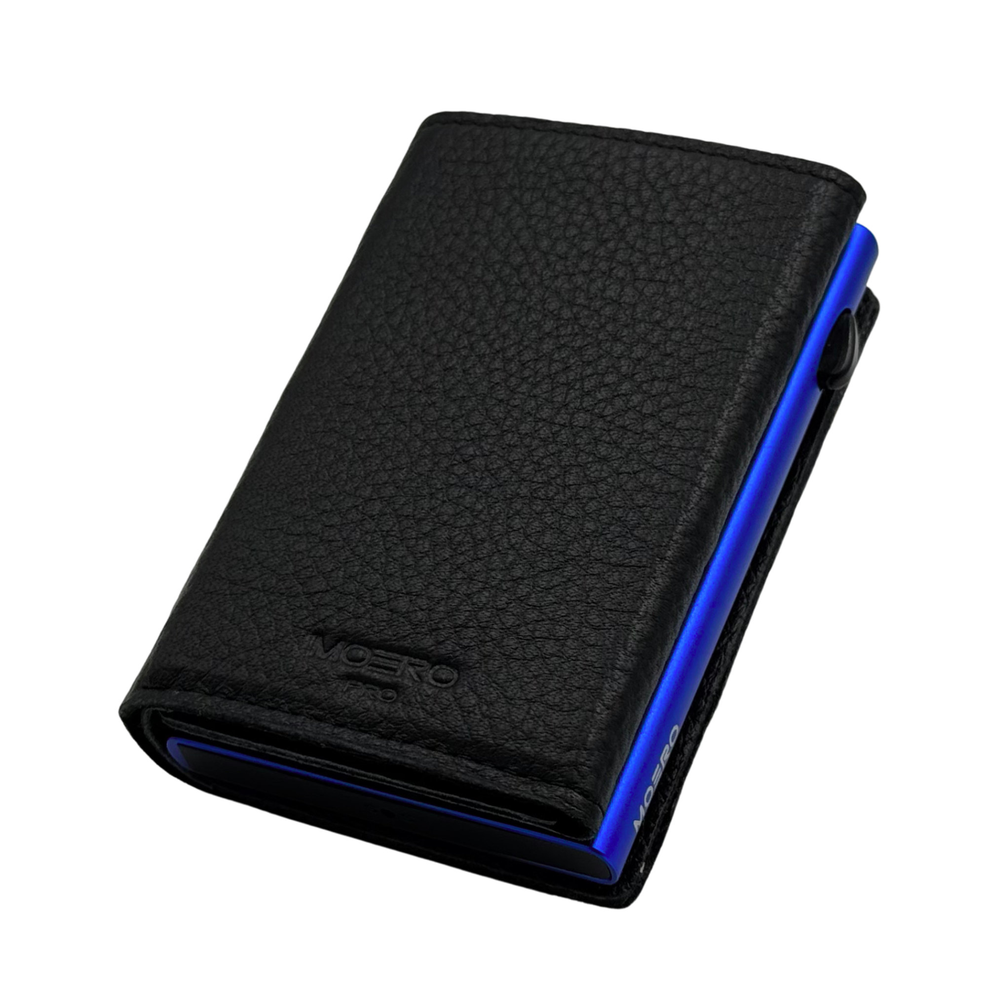 Moero Linea PRO PRO PLUS Zip portafoglio Nero pelle RFID