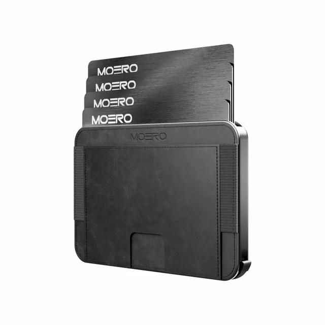 Moero Linea M2 M2 Pro Vintage Grey MagSafe portafoglio RFID