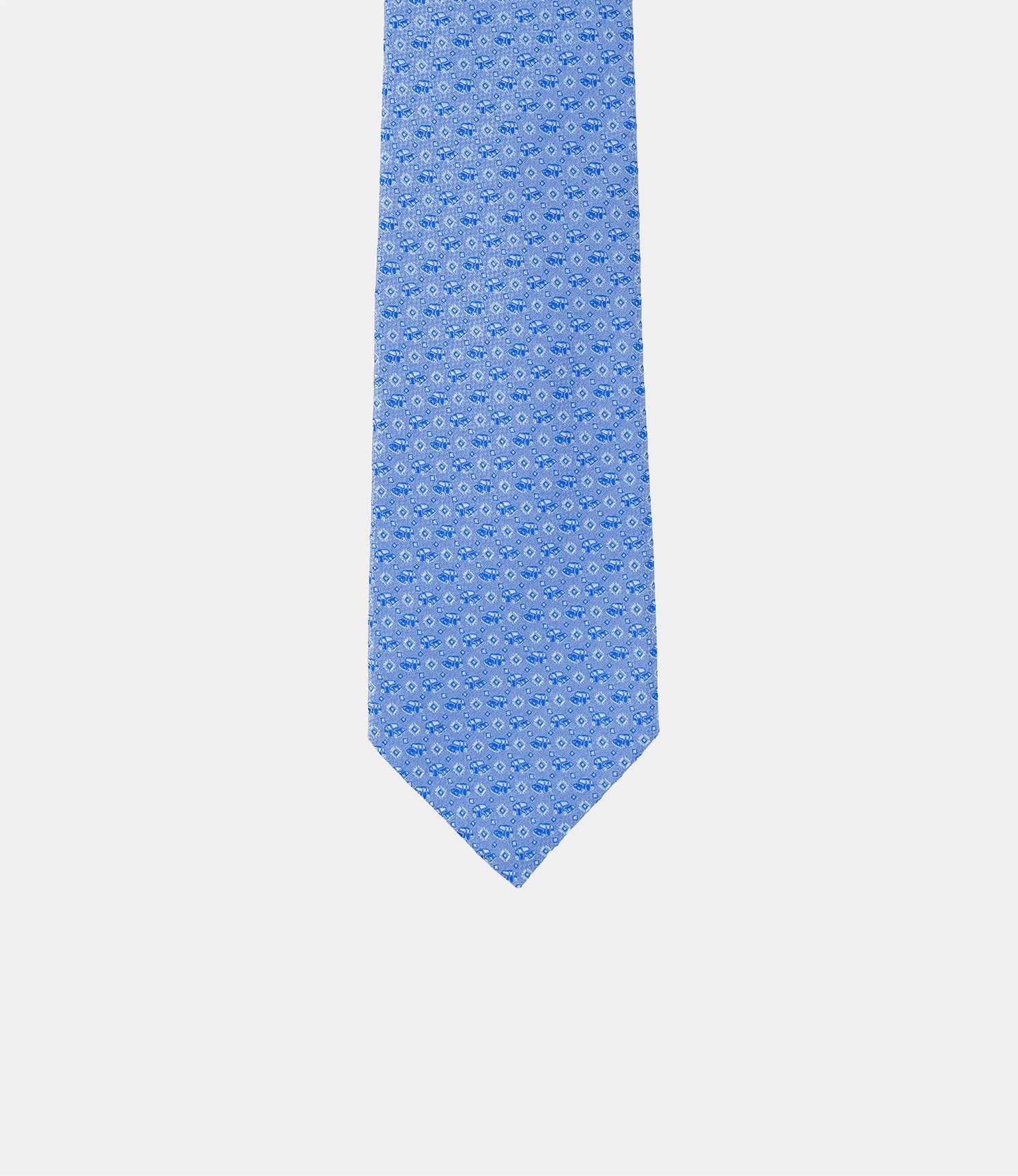 Miguel Bellido Corbatas Corbata cravatta in seta naturale jacquard