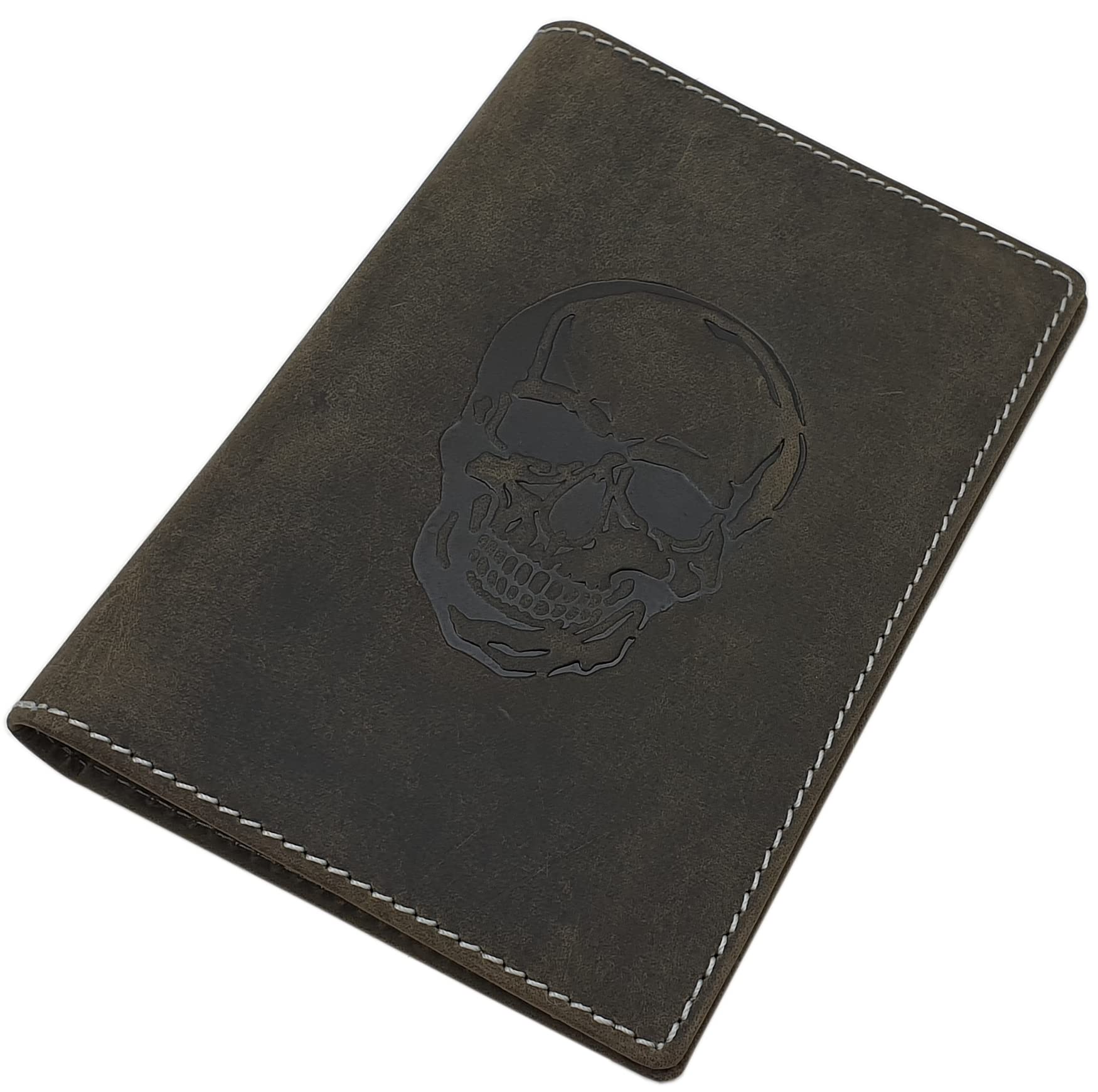 myledershop Karten- und Ausweisetuis portadocumenti motivo cervo pelle bufalo