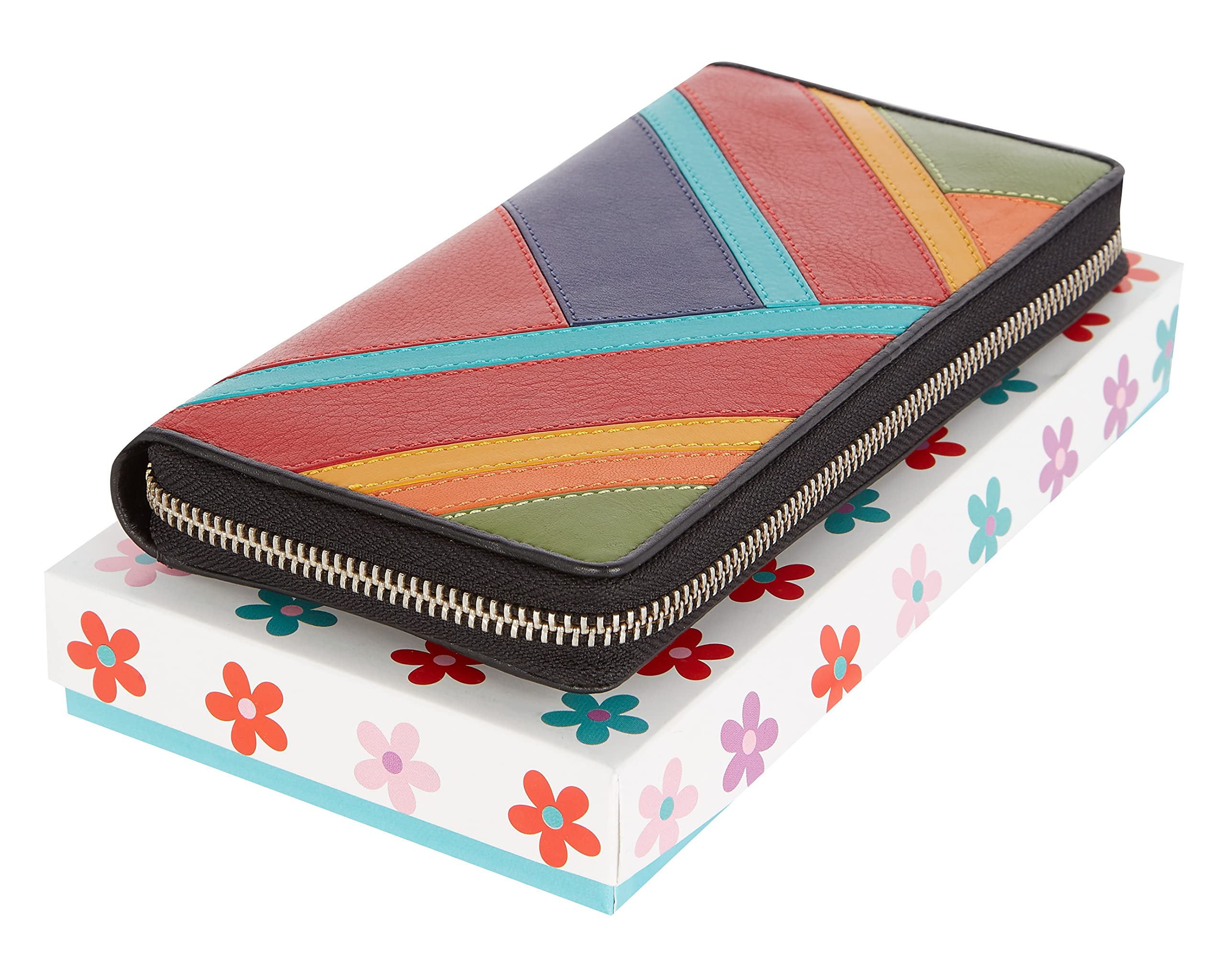 Visconti Rainbow Clara portafoglio donna multicolore RFID