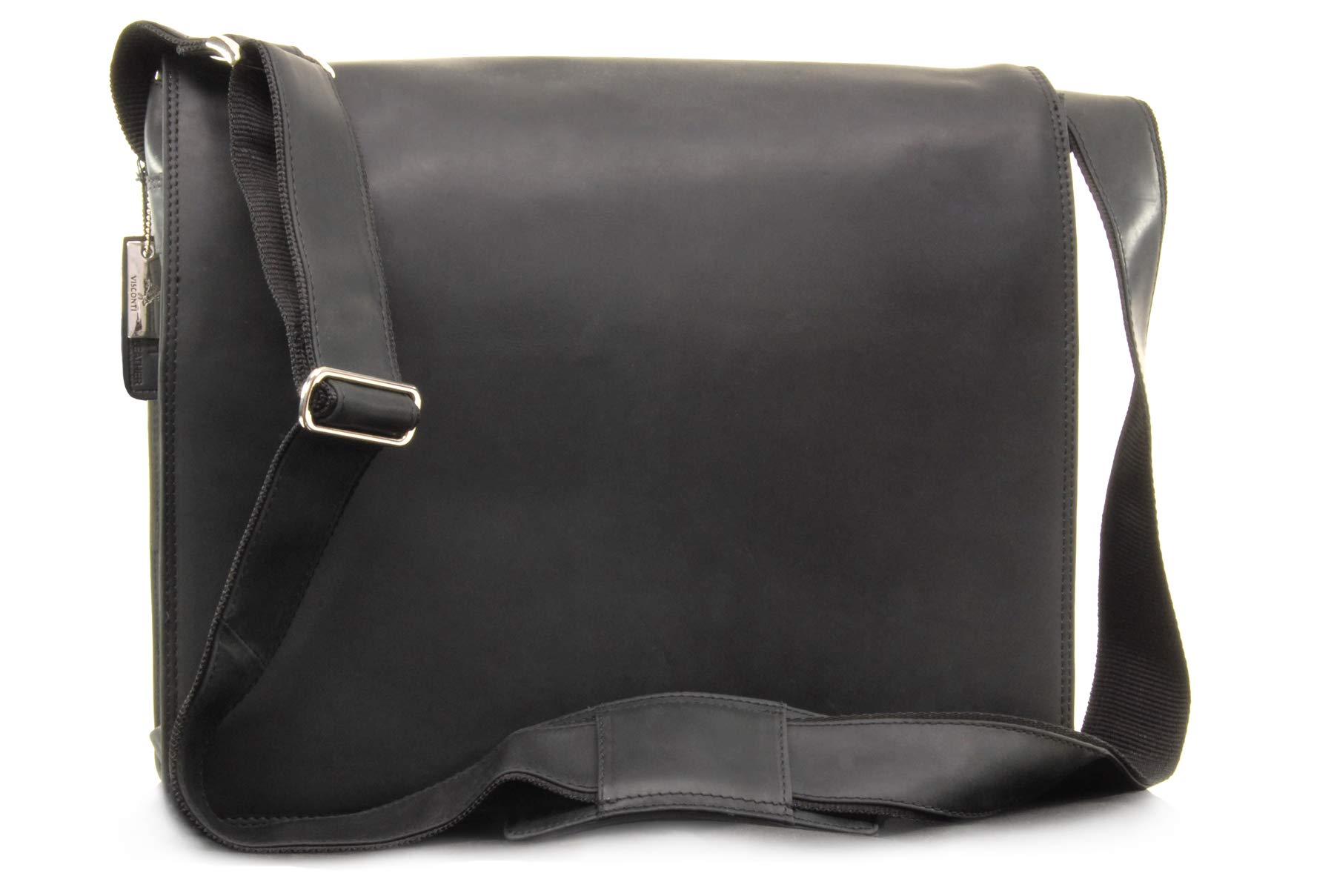 Visconti Hunters Bags 16054 Harvard borsa messenger marrone olio in pelle per PC 16 pollici
