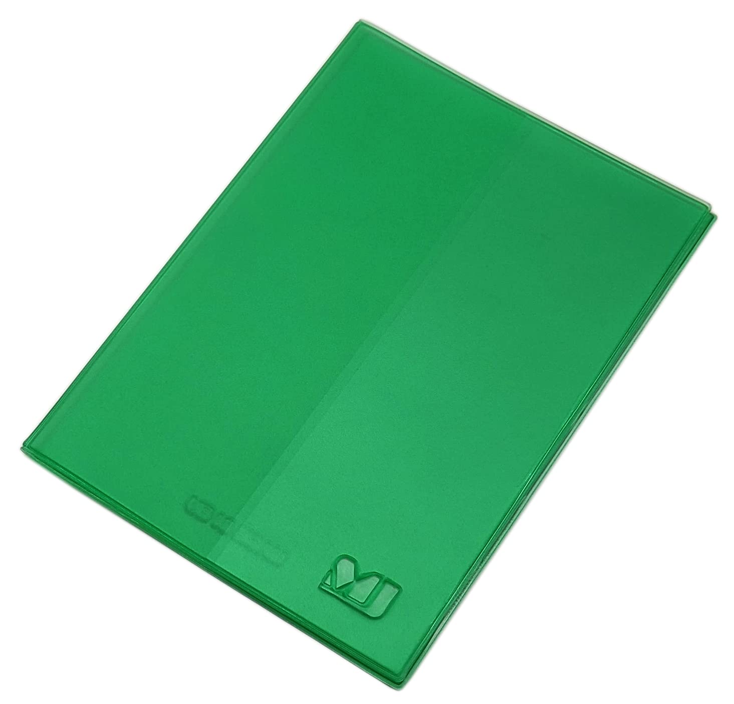 myledershop Impf- und Reisepass Mappen Custodie passaporto Verde 2 scomparti