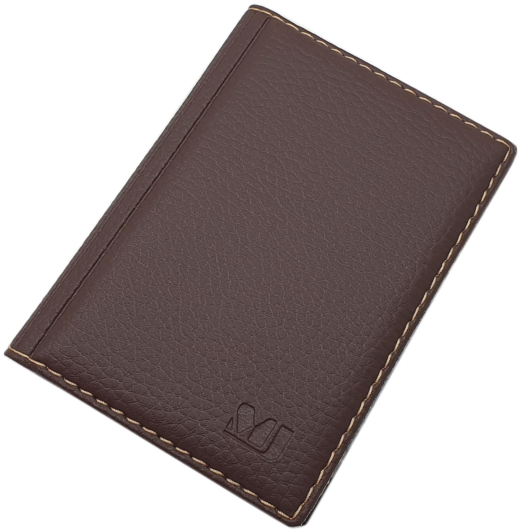 myledershop Karten- und Ausweisetuis porta documenti Design 2 Marrone