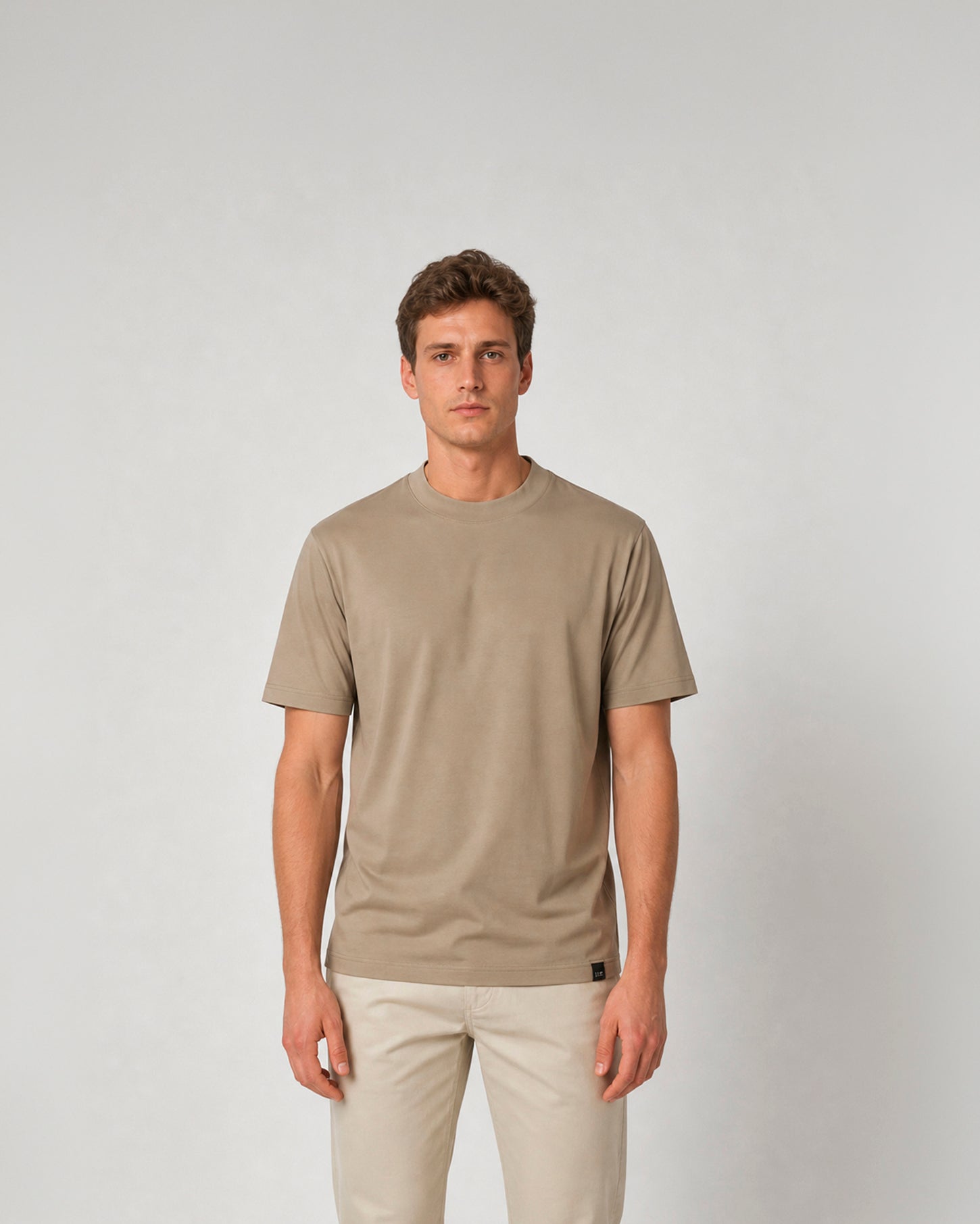 Miguel Bellido Polos y Camisetas Camiseta medium weight beige taglia S