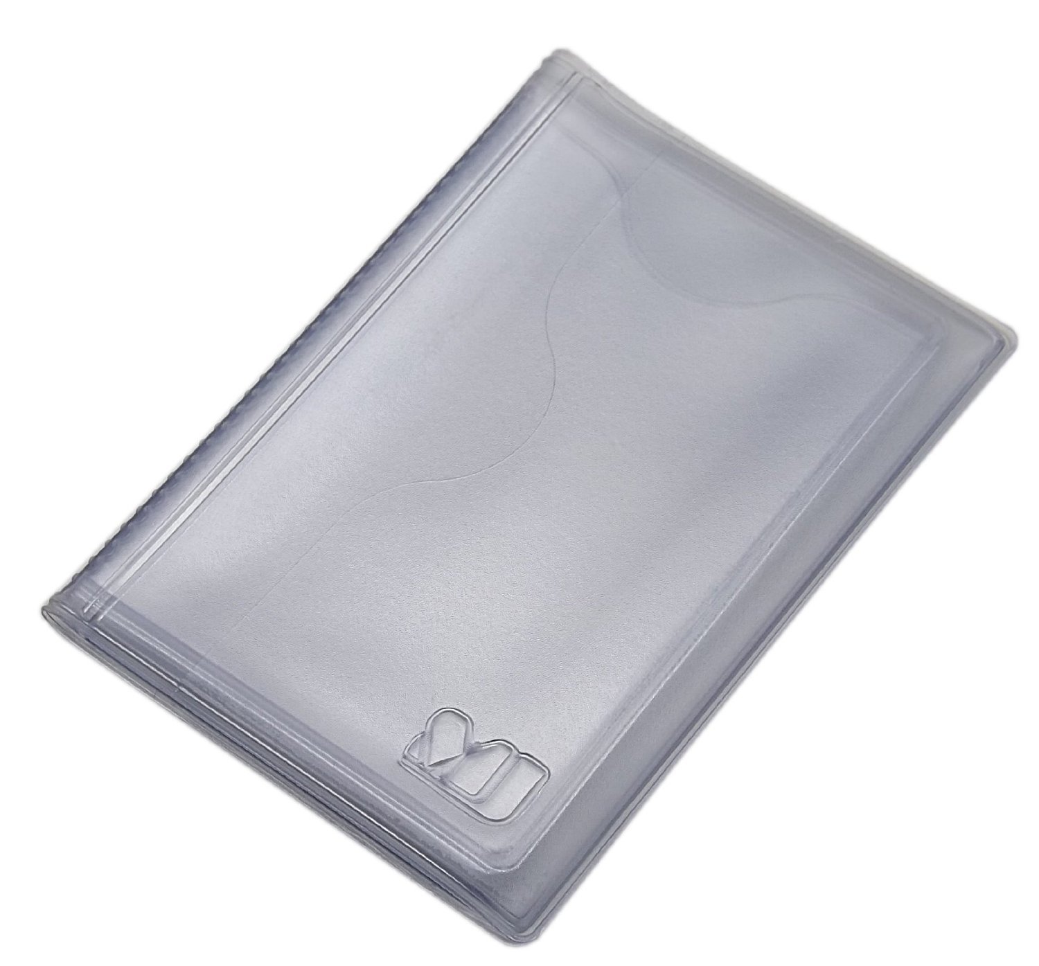 myledershop Kredit- und Visitenkartenetuis porta carte 12 scomparti trasparente