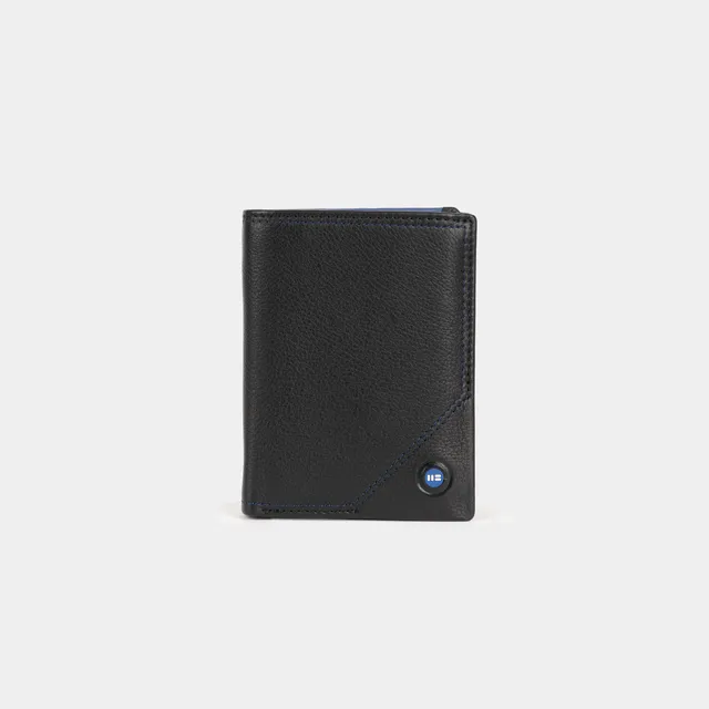 Miguel Bellido Carteras Hamburgo portafoglio Nero con portamonete RFID