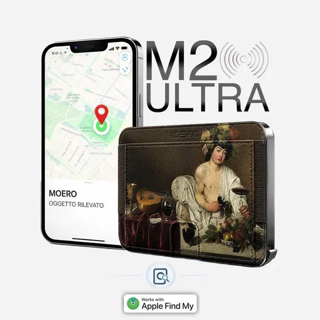 Moero Edizioni Speciali M2 Ultra Bacco portafoglio MagSafe RFID