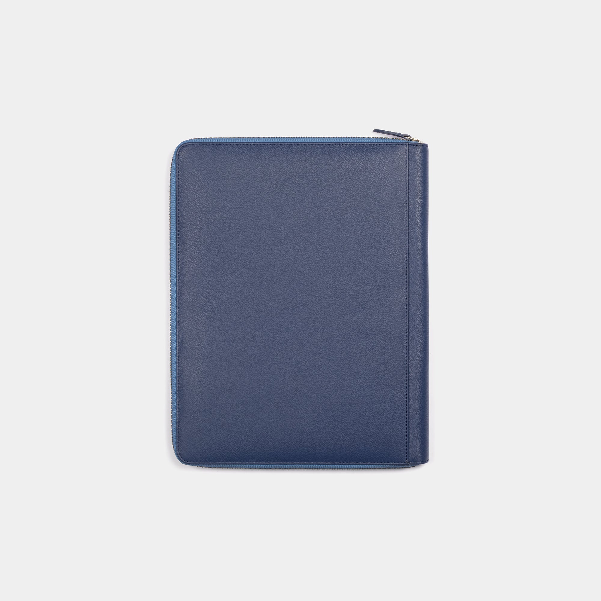 Miguel Bellido Accesorios funcionales organizzatore documenti in pelle blu navy