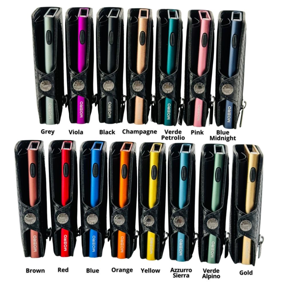 Moero Linea Classic Classic Carbon portafoglio nero 4.0 RFID