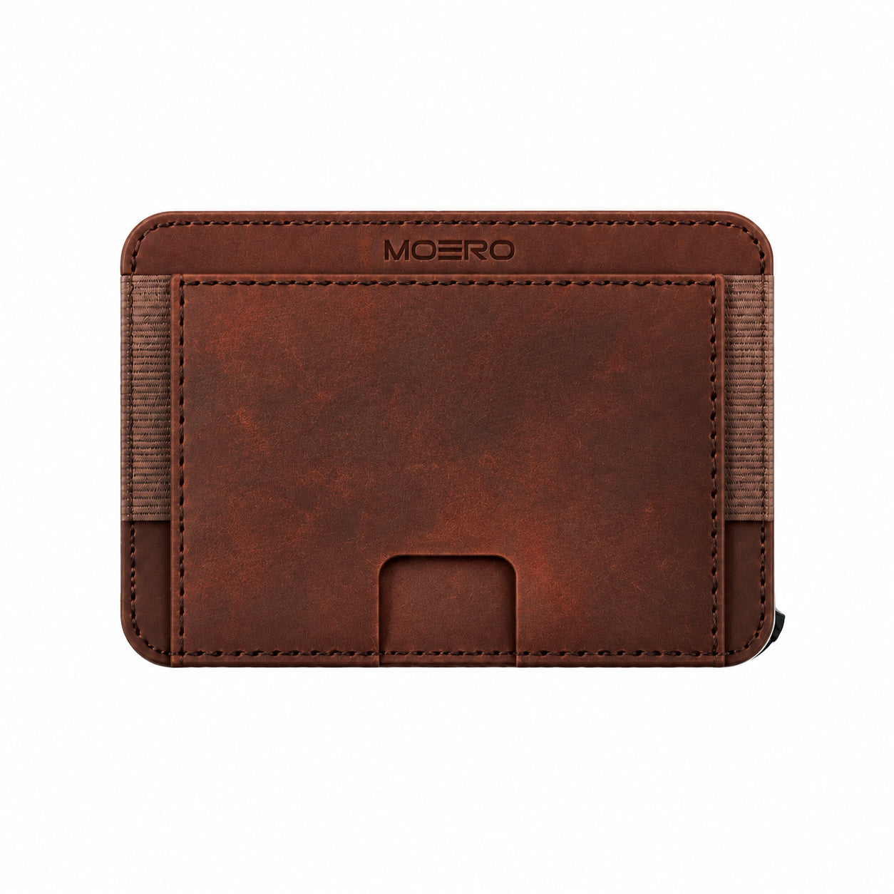 Moero Linea M2 M2 Pro Crazy Horse Whisky portafoglio MagSafe RFID