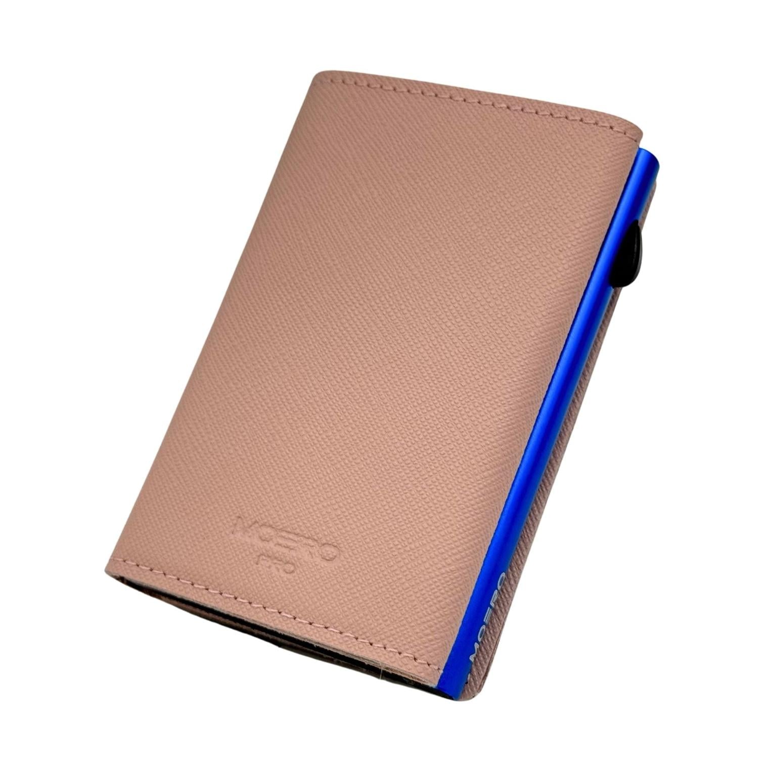 Moero Linea PRO PRO Saffiano portafoglio rosa RFID