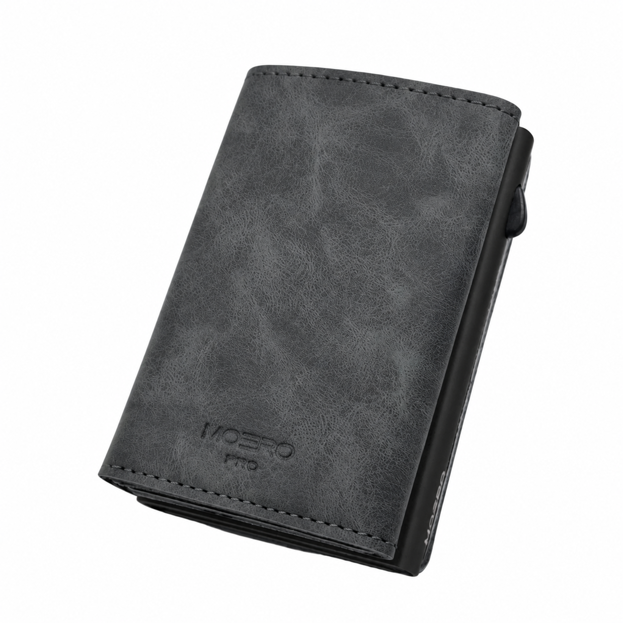 Moero Linea PRO PRO PLUS Zip portafoglio grigio RFID