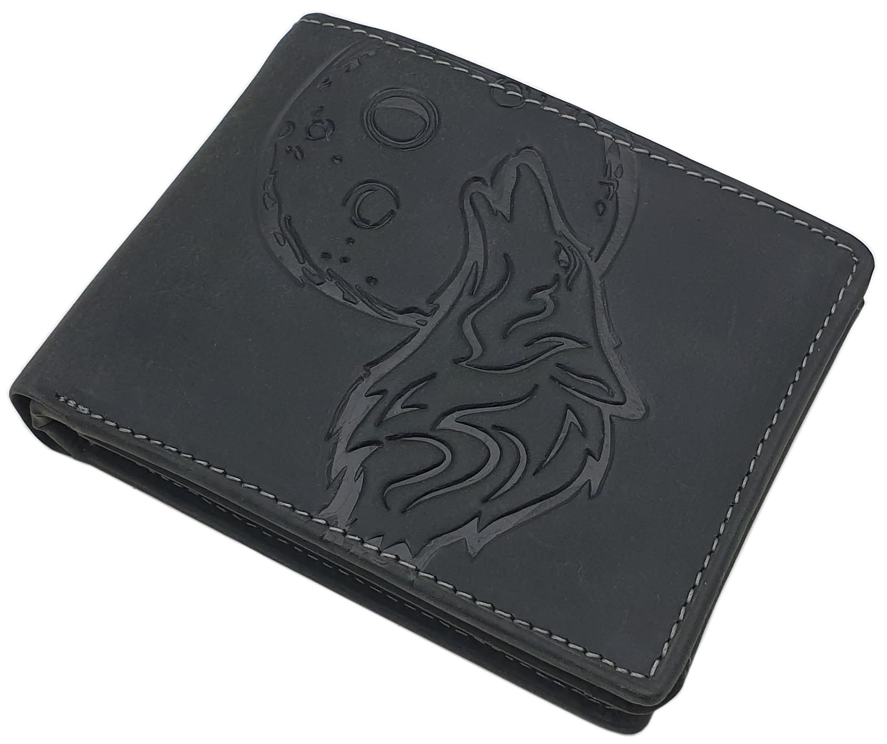myledershop Herren Geldbörsen Modello 2 orizzontale cognac portafoglio bufalo