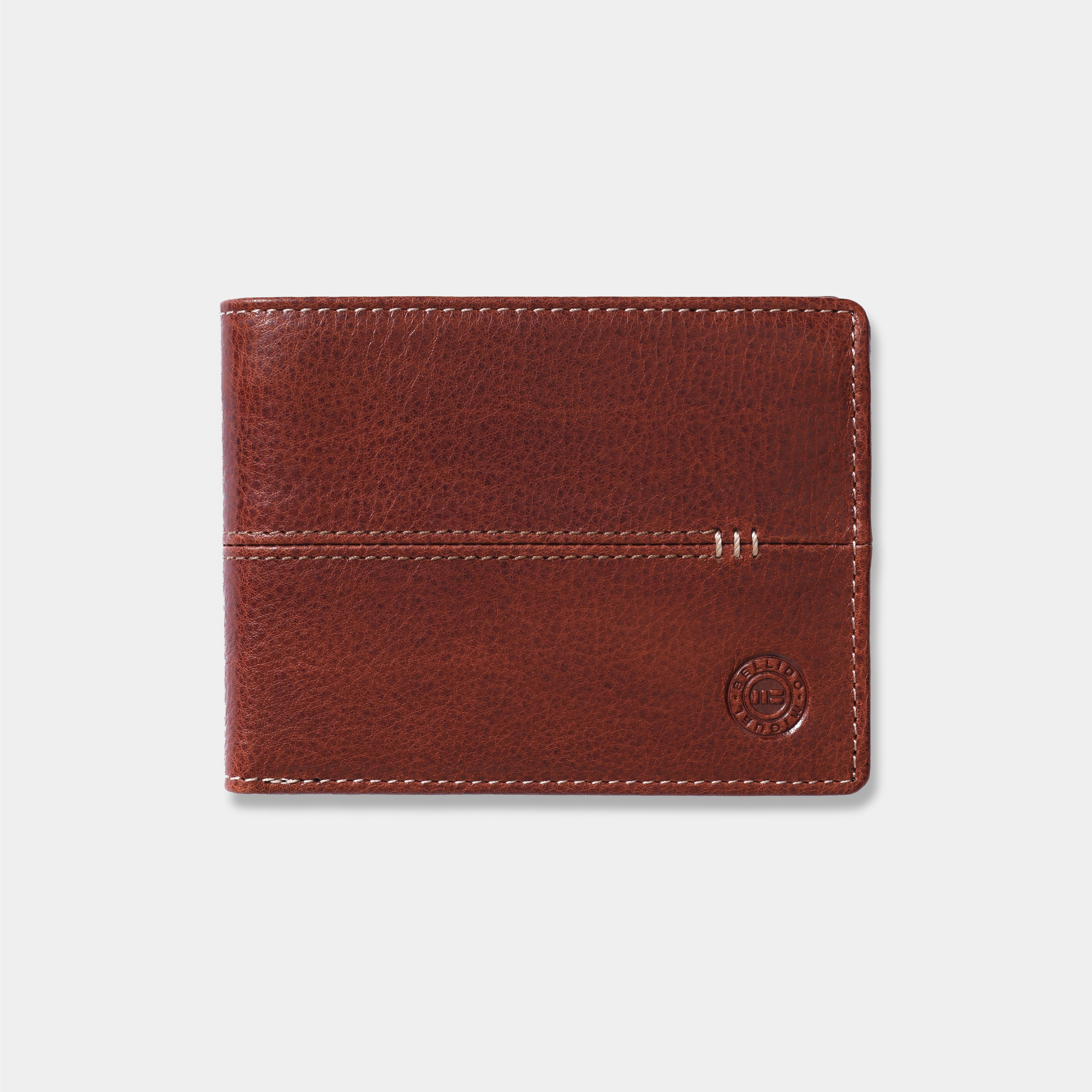 Miguel Bellido Carteras Cartera Bristol con monedero en piel de vacuno portafoglio con portamonete RFID