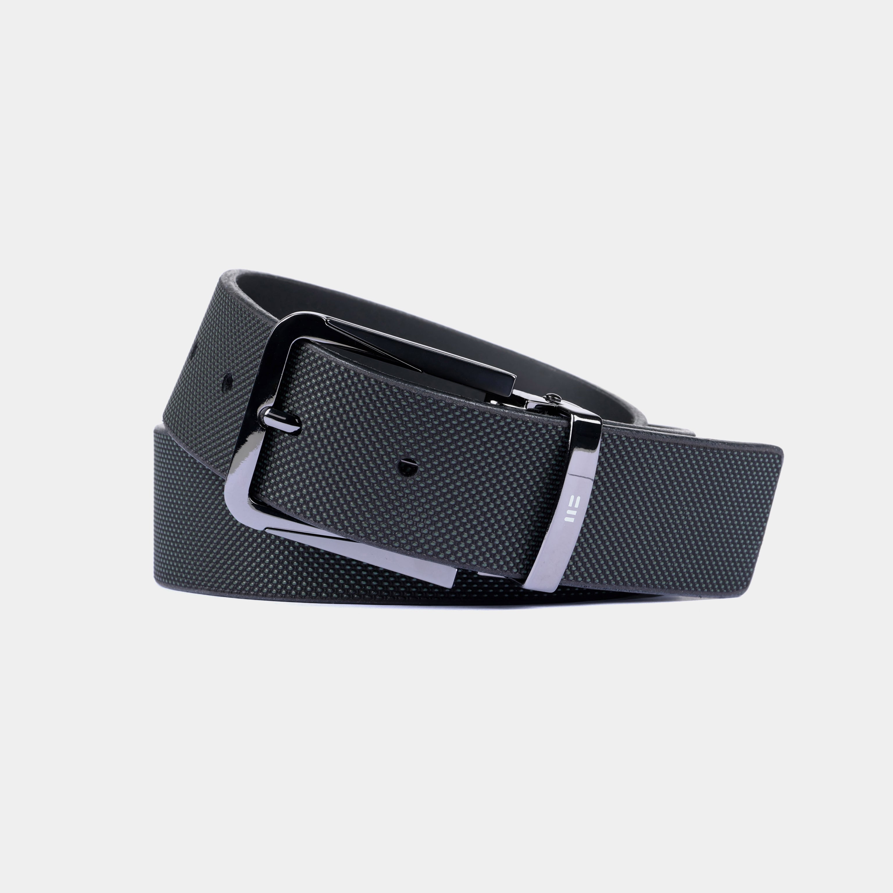 Miguel Bellido Cinturones cintura in pelle bovina incisa navy taglia 85