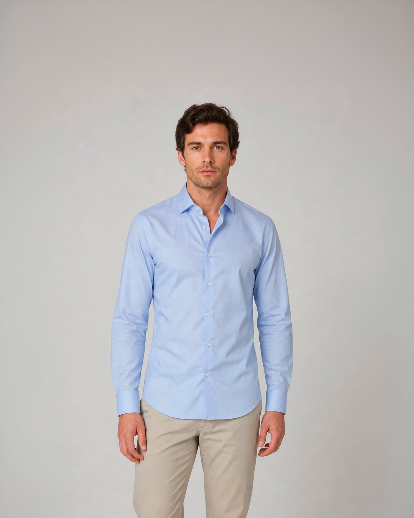 Miguel Bellido Camisas camicia da uomo in cotone taglia 40