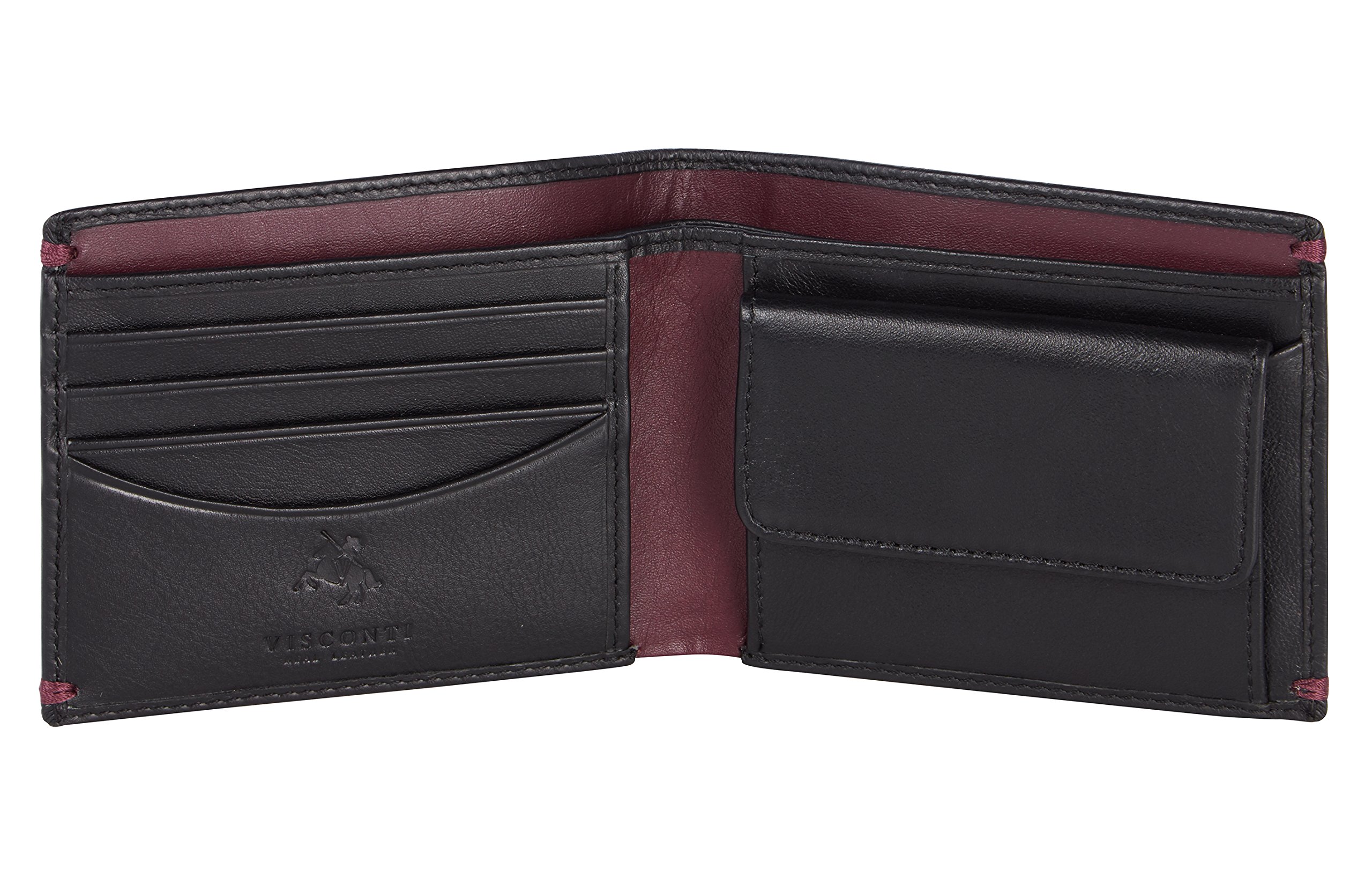 Visconti Hunters Wallets portafoglio uomo vera pelle Tap'n'Go RFID con portamonete