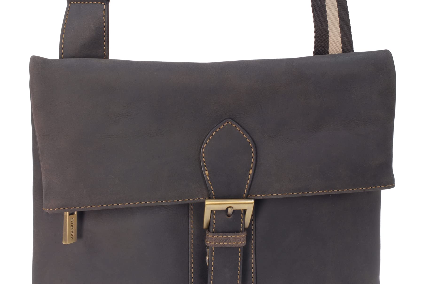 Visconti Hunters Bags 16058 George borsa a tracolla in pelle