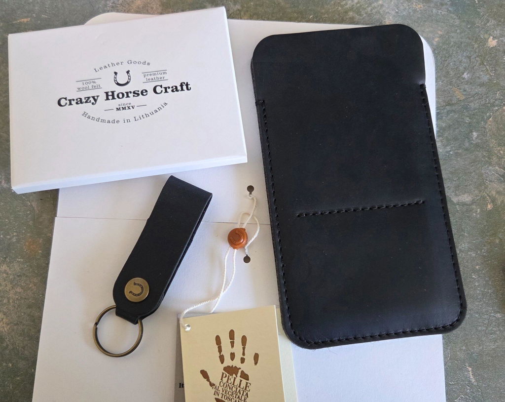 Crazy Horse Craft Phone Cases Classic Leather & Felt custodia Samsung Classic Brown