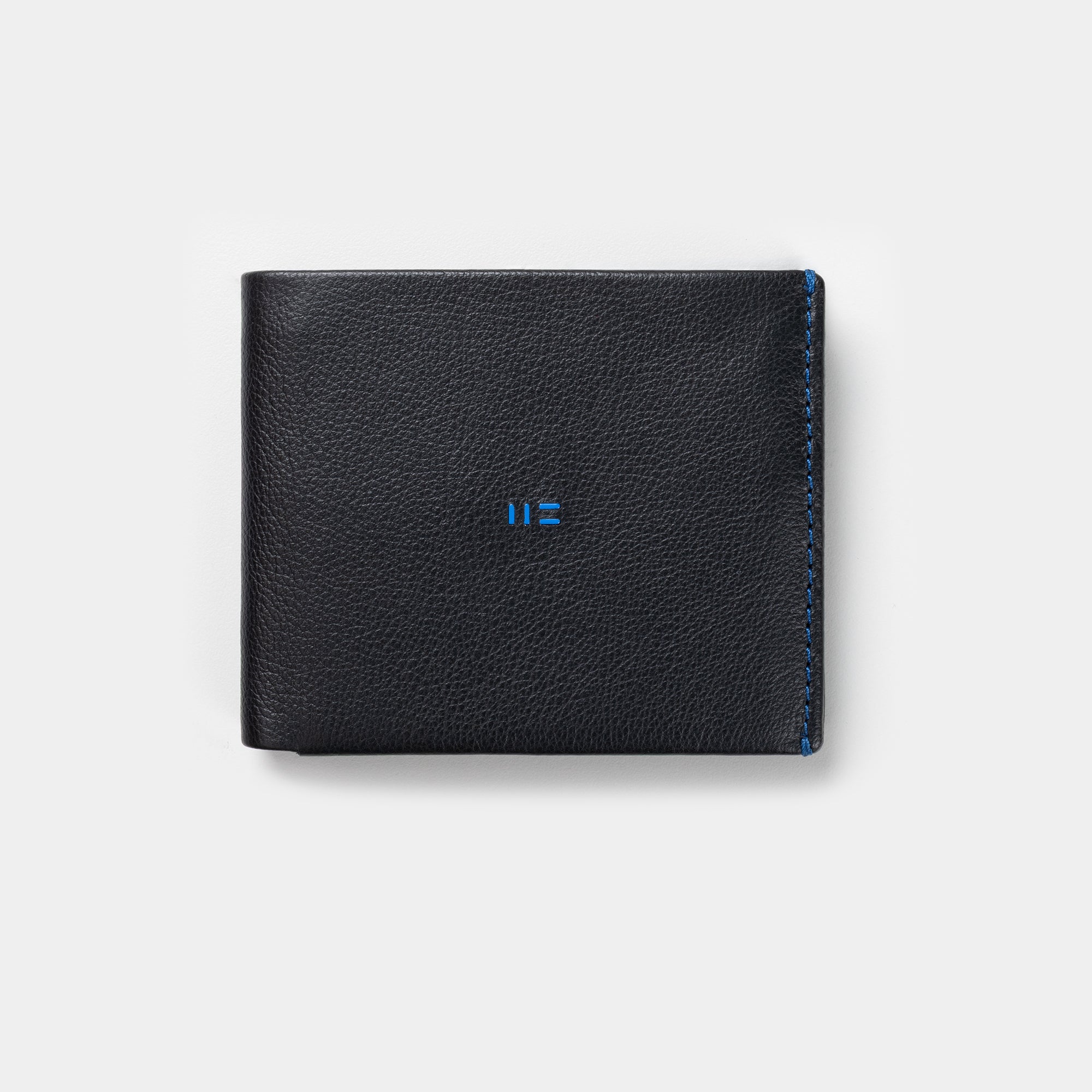 Miguel Bellido Carteras Rio portafoglio nero e blu in pelle RFID