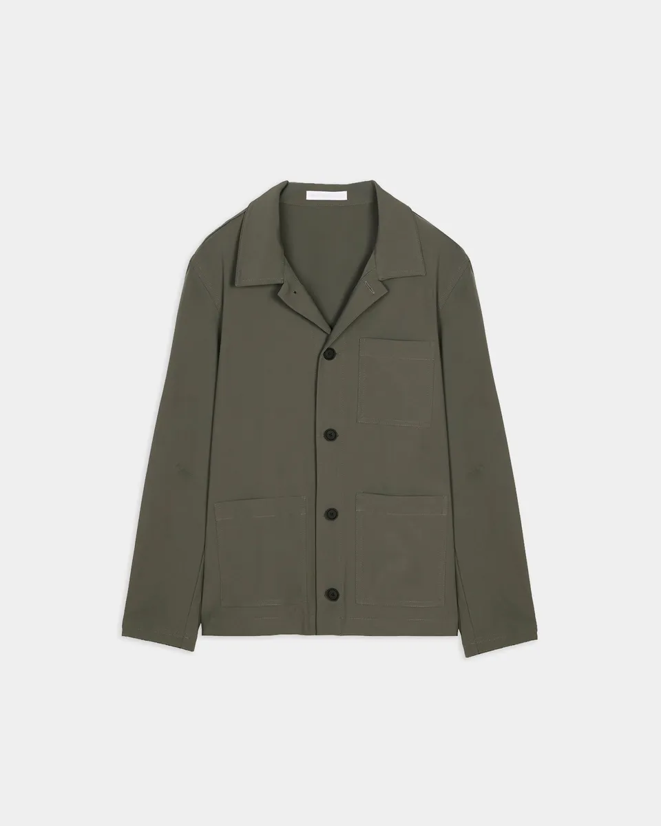 Miguel Bellido Americanas, Sobrecamisas y Chaquetas Sobrecamisa de tejido técnico elástico sovracamicia