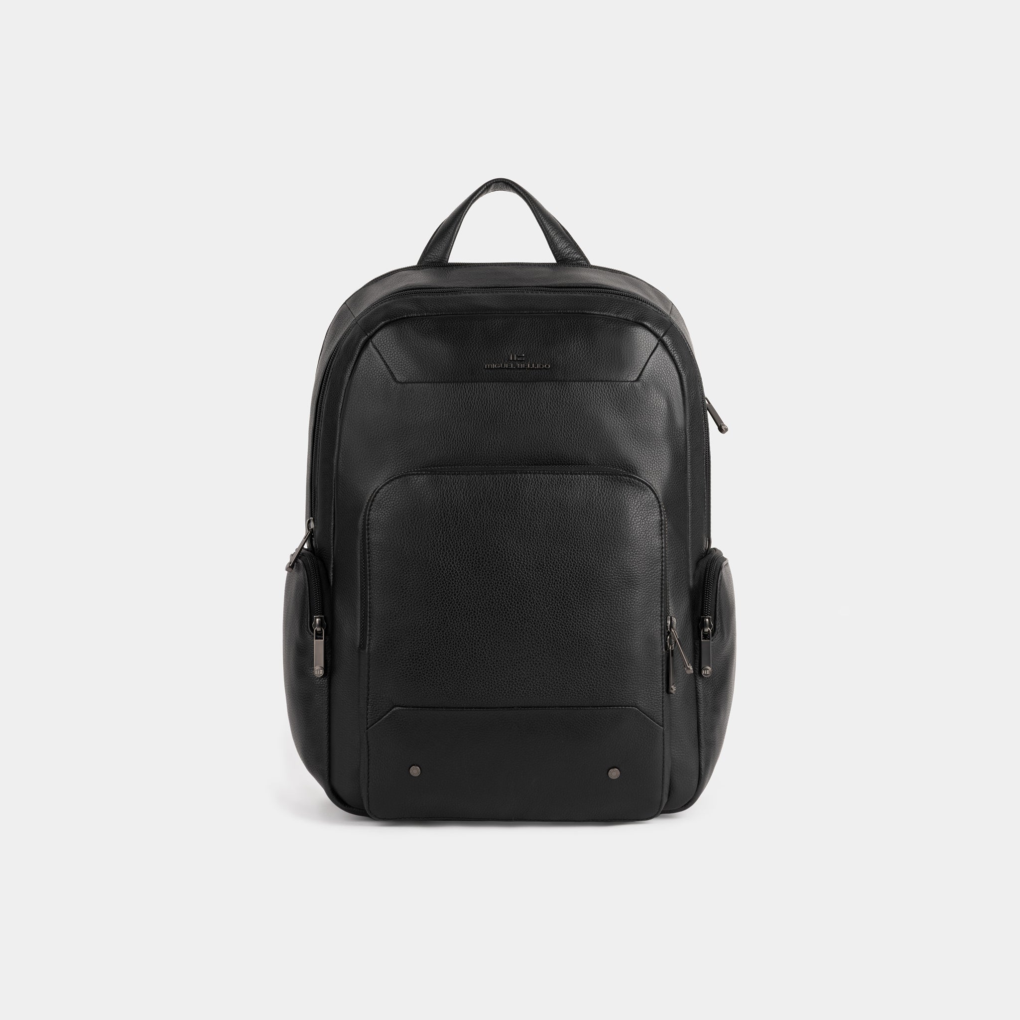Miguel Bellido Mochilas para hombre Mochila Venecia de piel de vacuno zaino porta PC 15 pollici