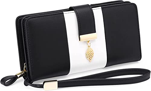 GOIACII WOMEN'S LARGE WALLET portafoglio donna lungo con cerniera RFID