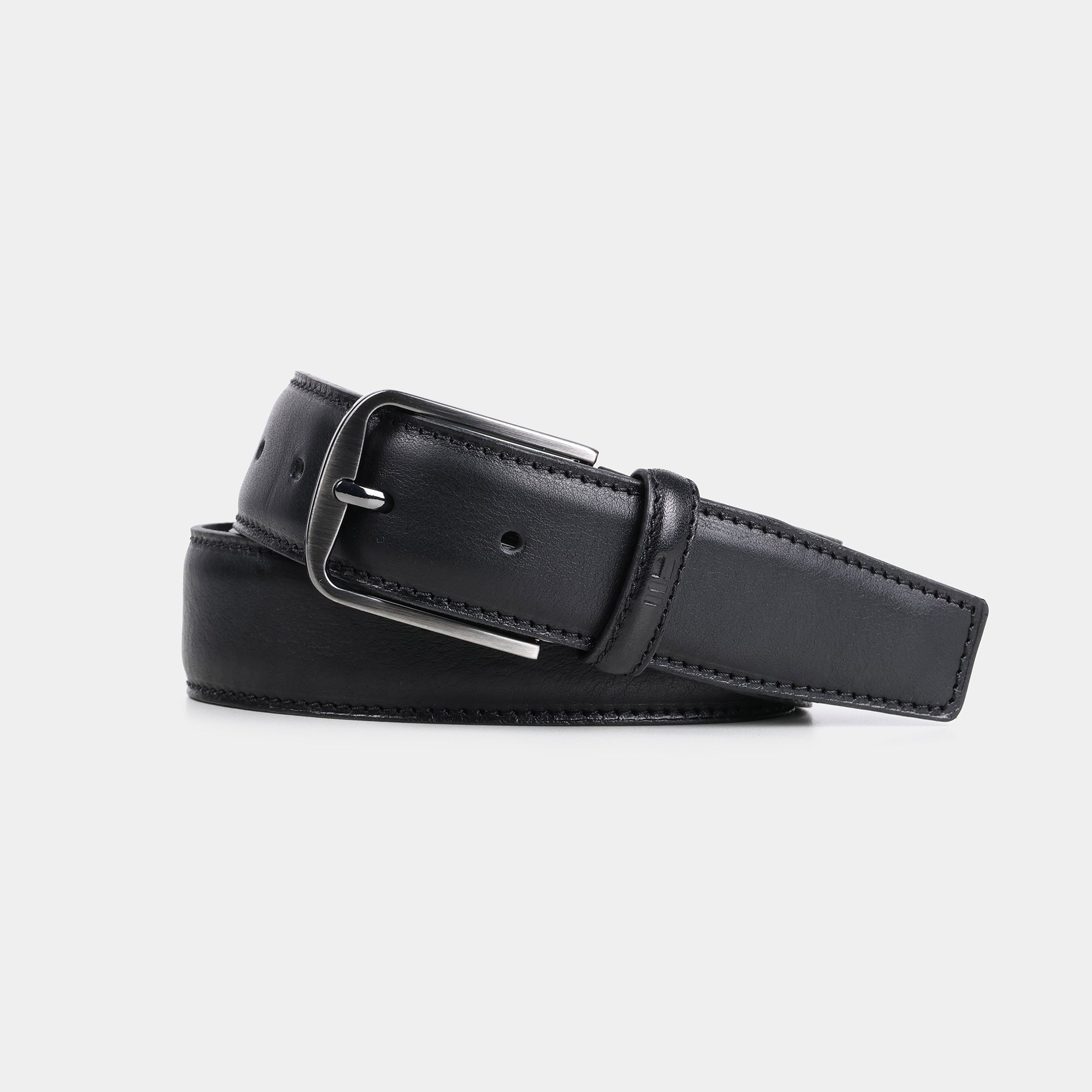 Miguel Bellido Cinturones cintura in pelle marrone scuro taglia 85 tagliabile